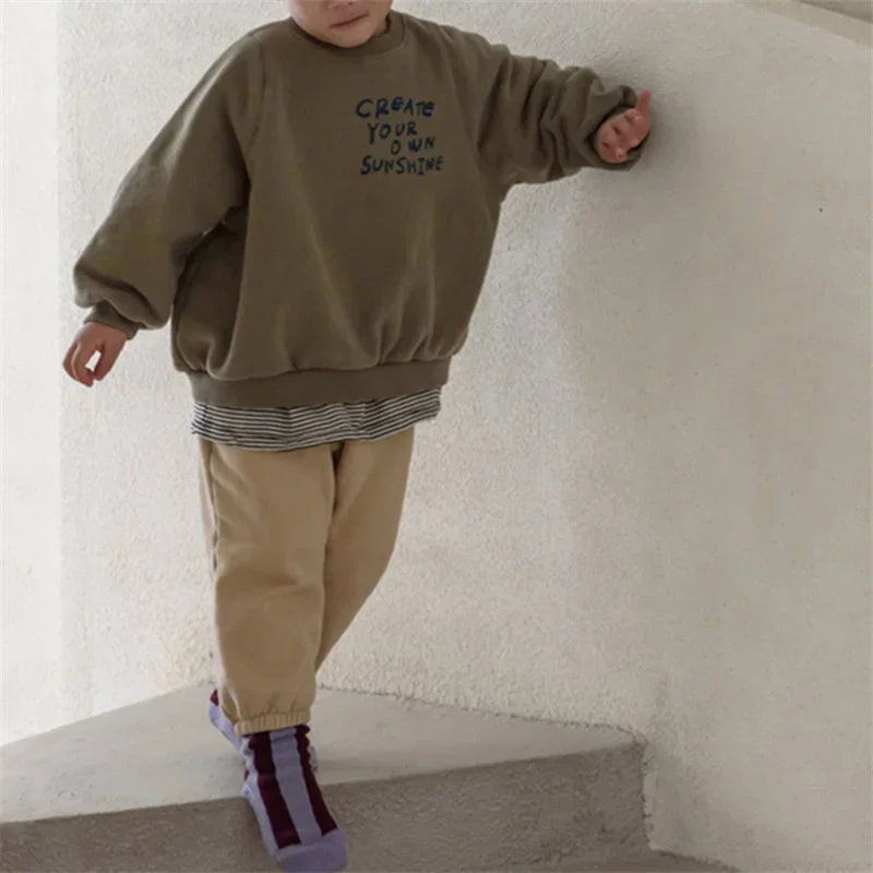 Unisex Pullover Sweaters 1-6Y Kids