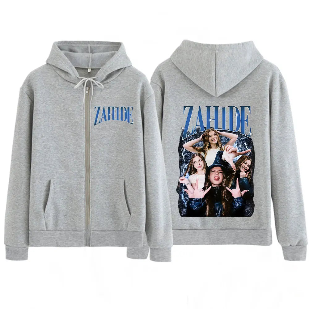 Zahide Merch2025 Zipper Hoodies Unisex