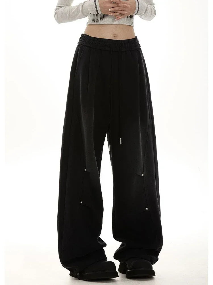 Women High Waist Baggy Pants