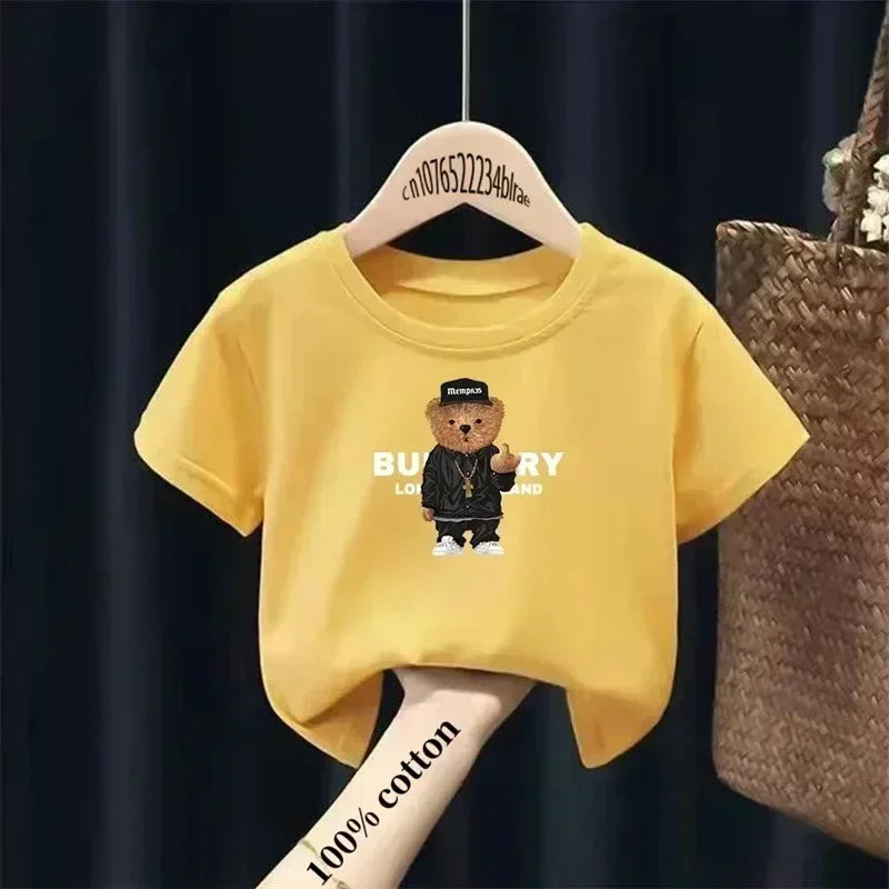 Kids Streetwear T-Shirt Bear