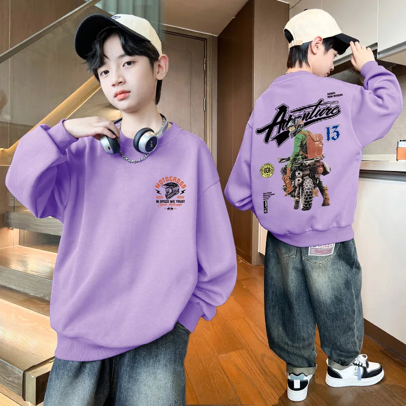 Kids Sweatshirt Boys 10 To 14