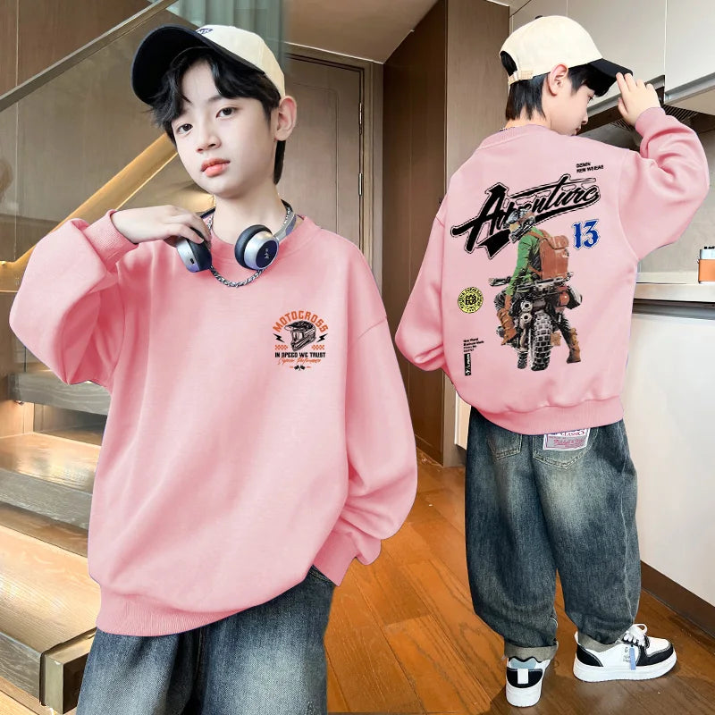 Kids Sweatshirt Boys 10 To 14