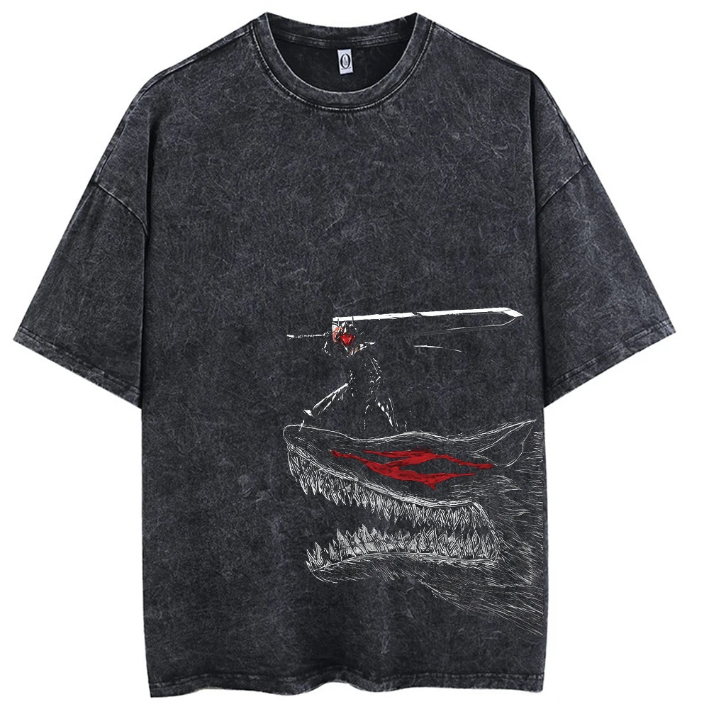 Men Anime Graphic T Shirt