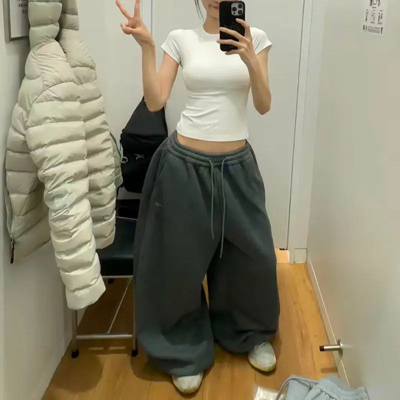 Women Oversized Baggy Trousers