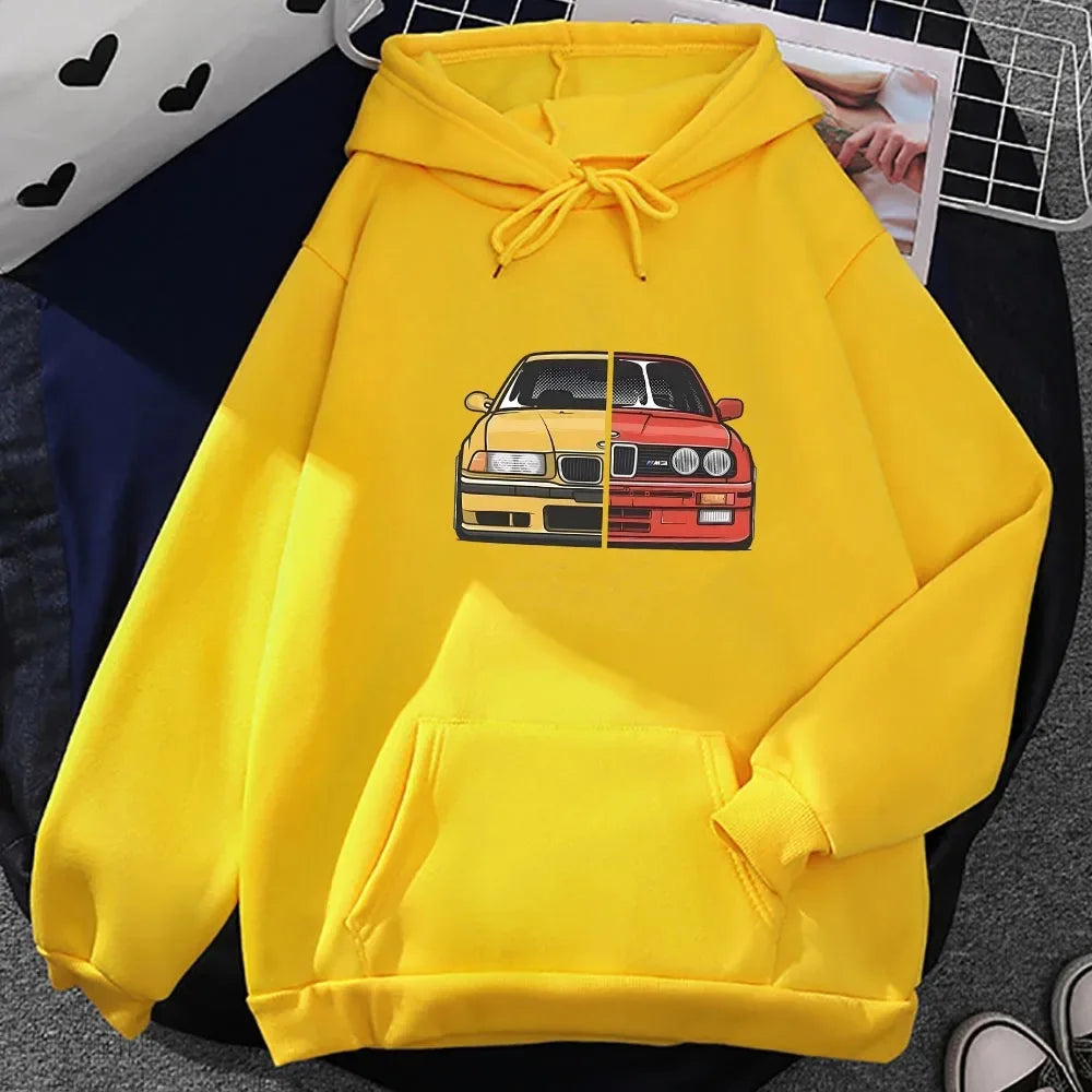 Car Graphic Men Hoodies