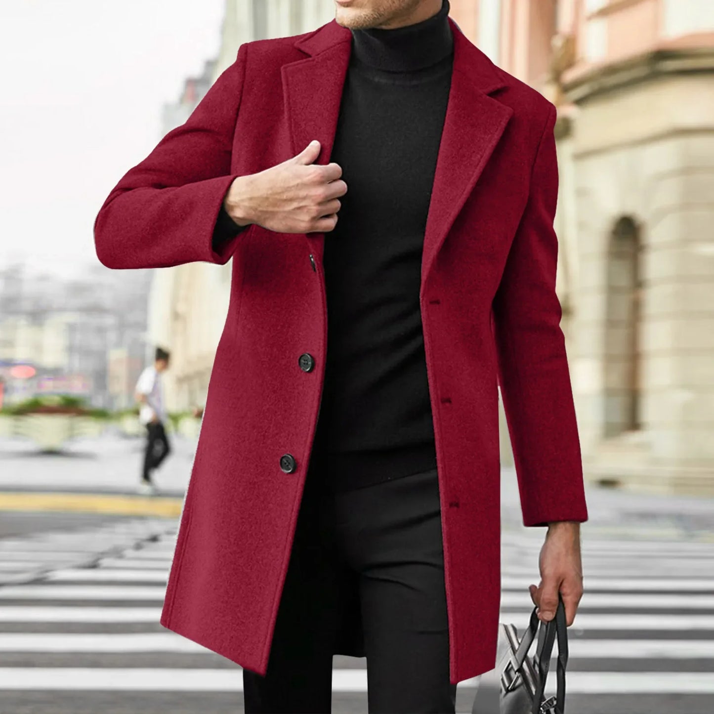 Mens Leisure Overcoat