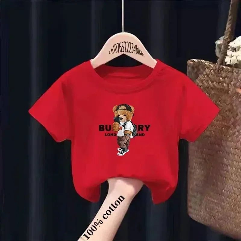 Kids Streetwear T-Shirt Bear