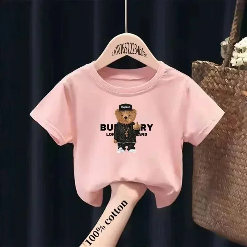 Kids Streetwear T-Shirt Bear