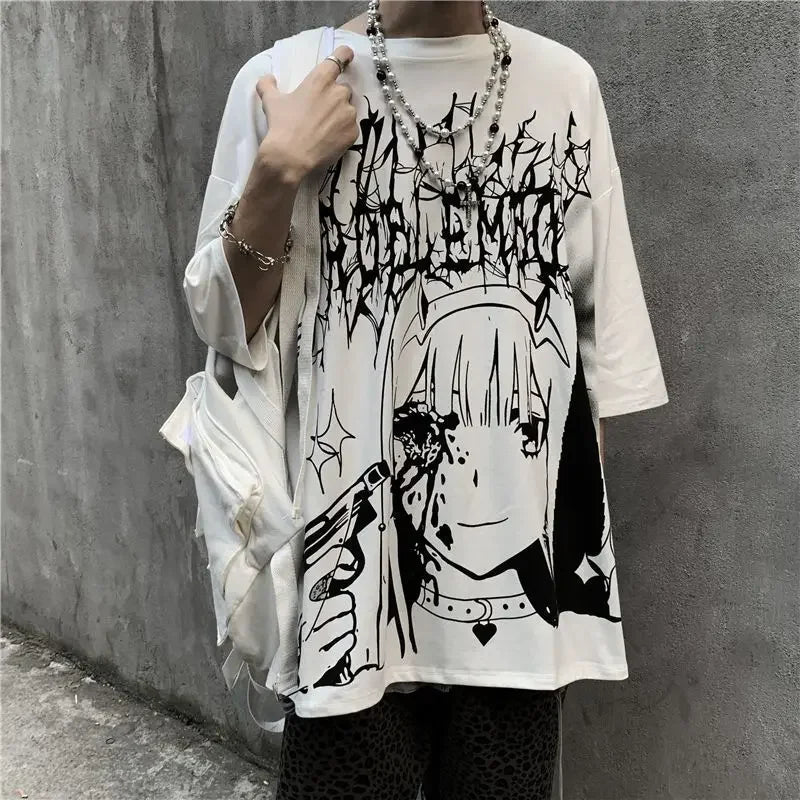 Men Gothic Graphic T Shirts