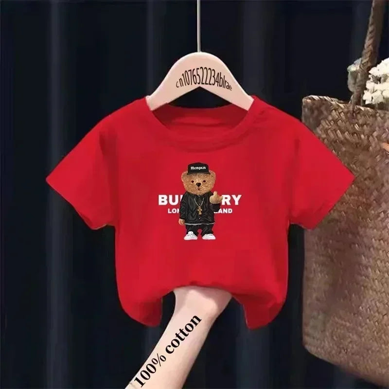 Kids Streetwear T-Shirt Bear
