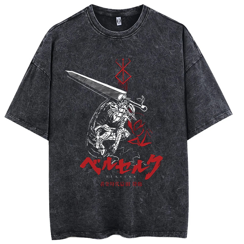 Men Anime Graphic T Shirt