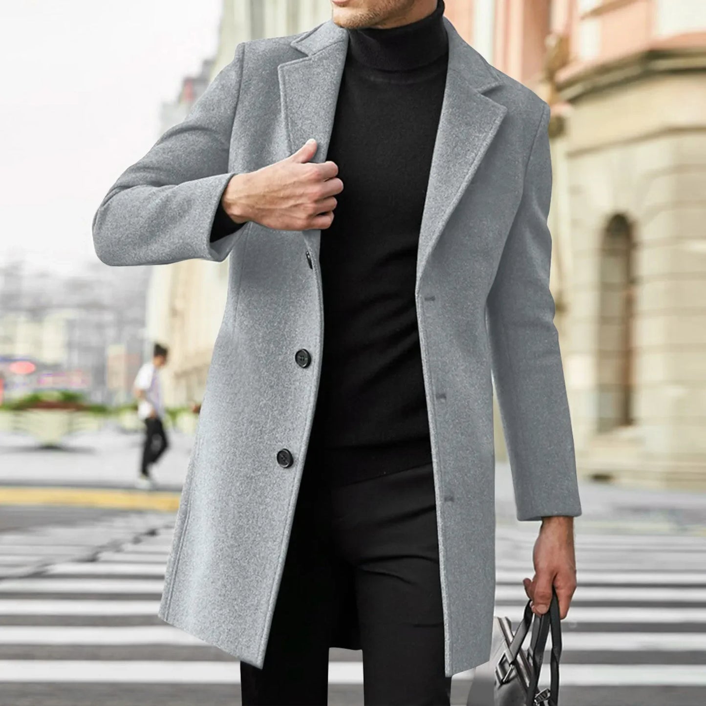Mens Leisure Overcoat