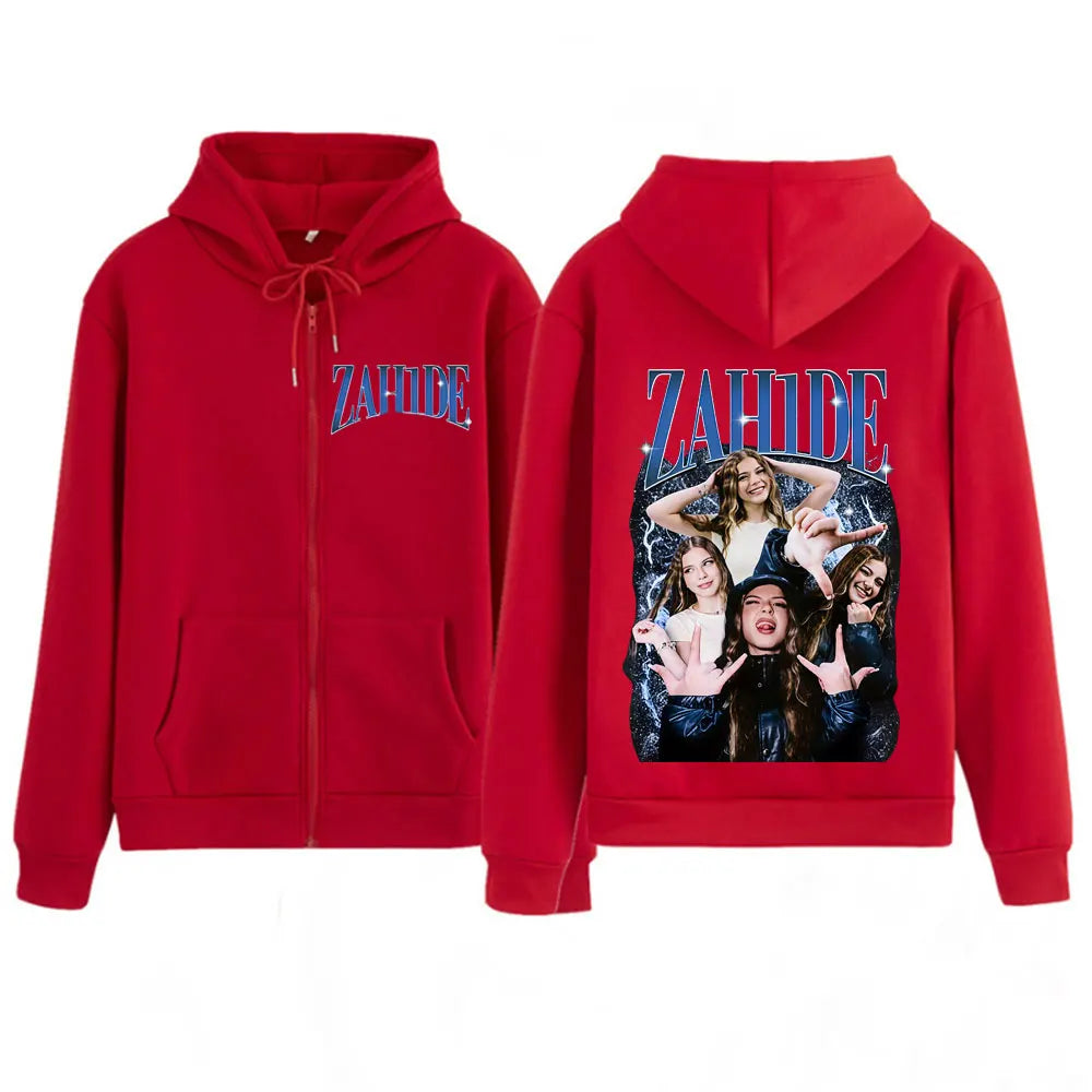 Zahide Merch2025 Zipper Hoodies Unisex