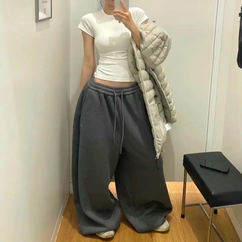 Women Oversized Baggy Trousers