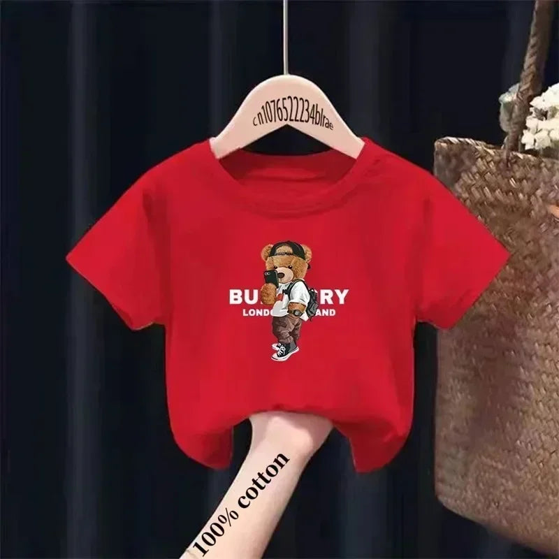 Kids Streetwear T-Shirt Bear