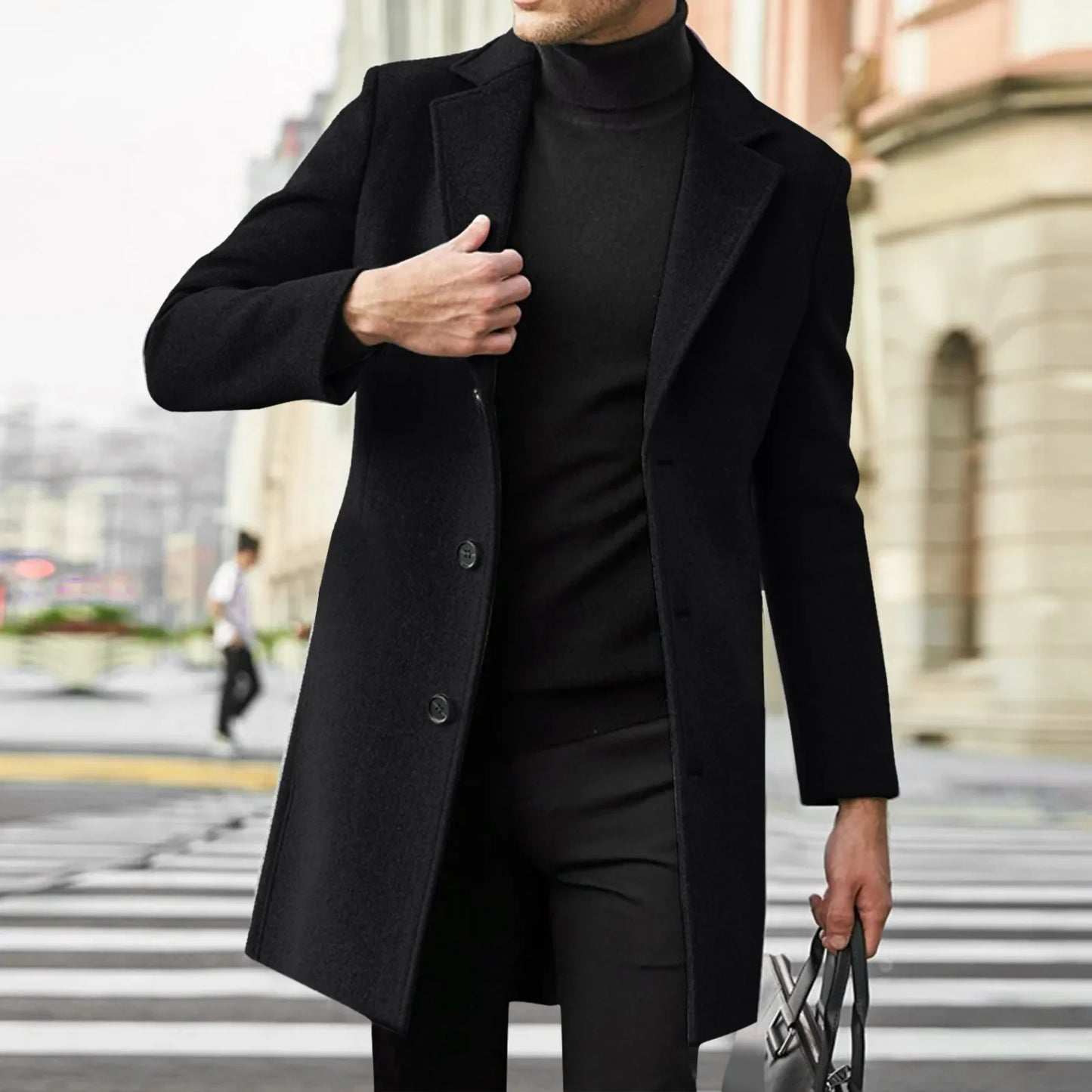Mens Leisure Overcoat