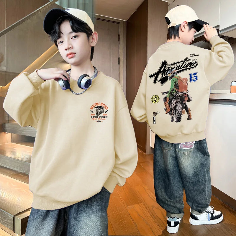 Kids Sweatshirt Boys 10 To 14