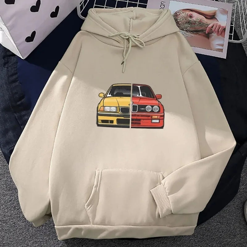 Car Graphic Men Hoodies