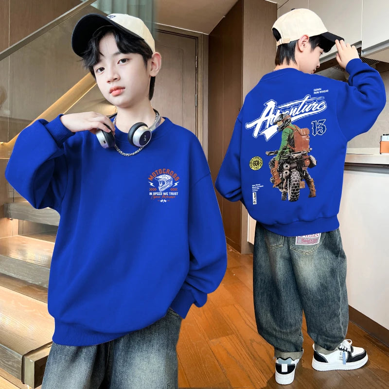 Kids Sweatshirt Boys 10 To 14
