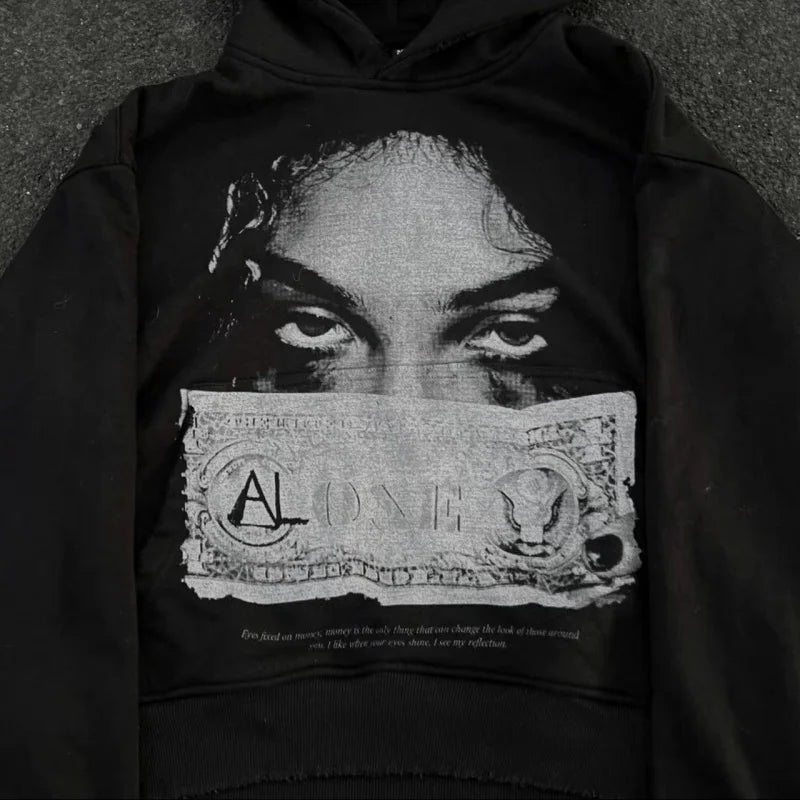 Woman Oversized Pullover Hoodie Sweatshirt