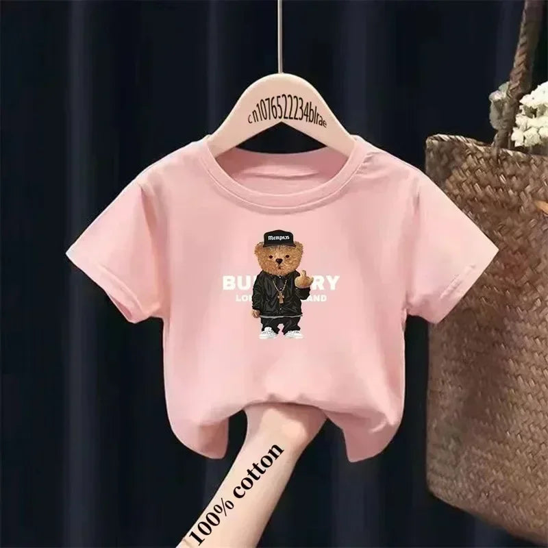 Kids Streetwear T-Shirt Bear