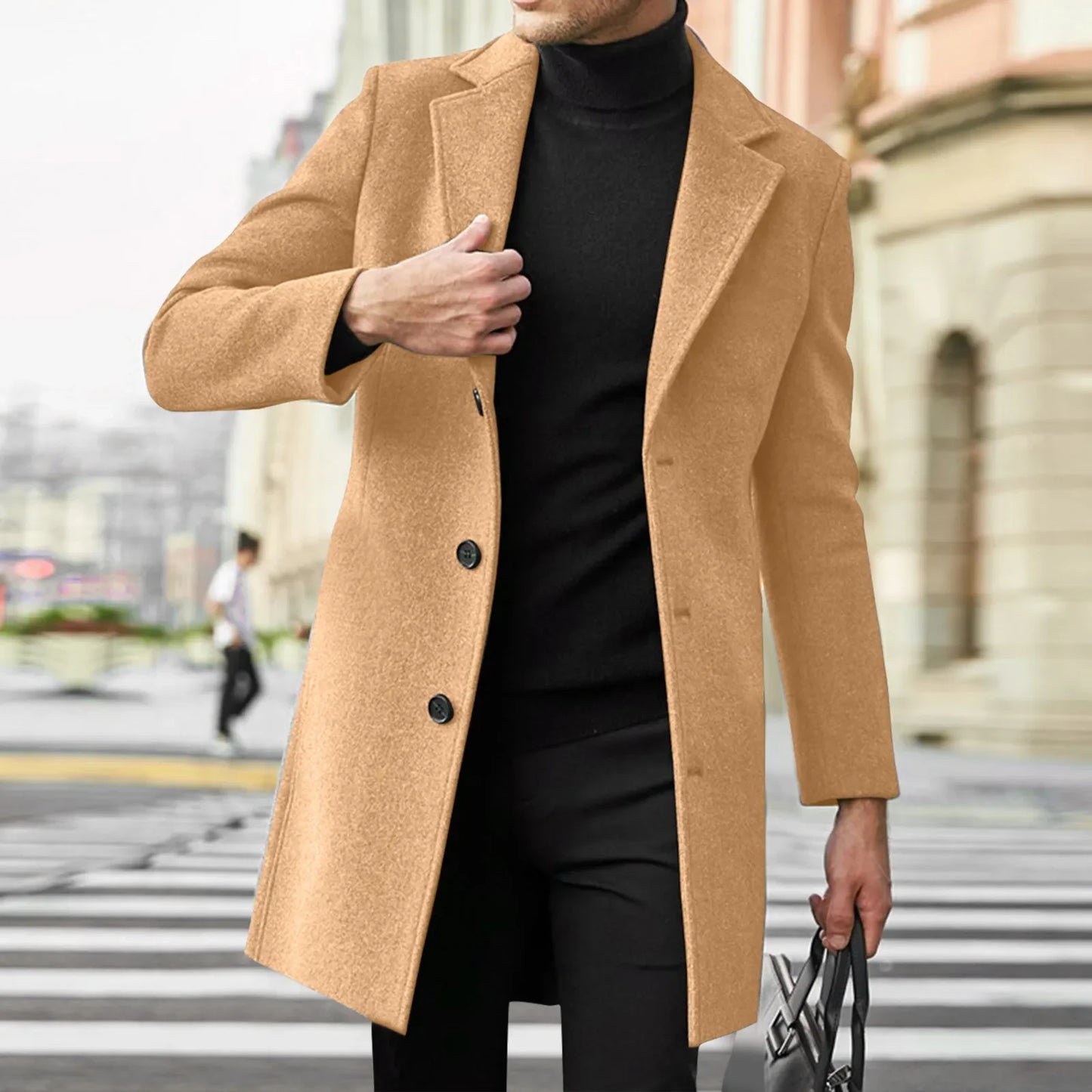 Mens Leisure Overcoat