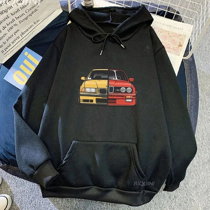 Car Graphic Men Hoodies