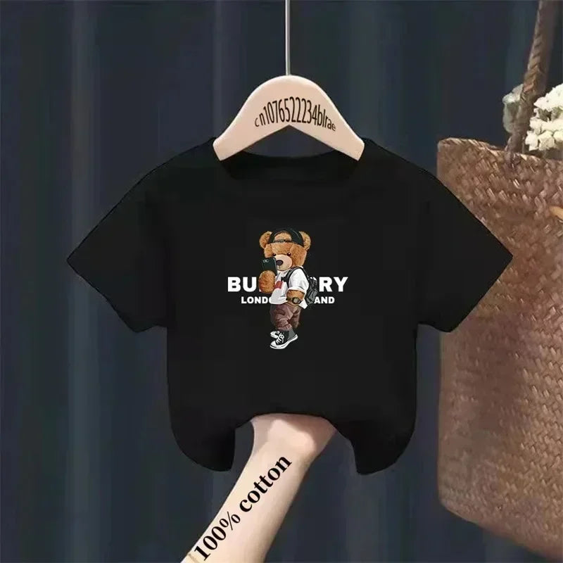 Kids Streetwear T-Shirt Bear