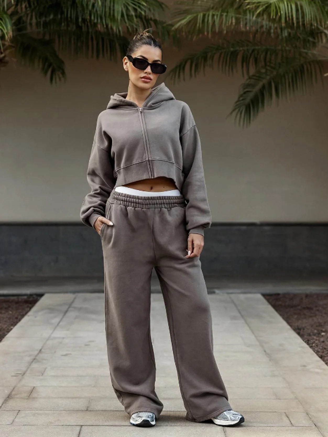 Women's Hooded Sweatshirt Set