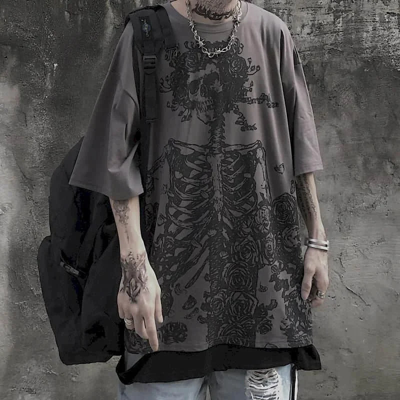 Men Gothic Graphic T Shirts