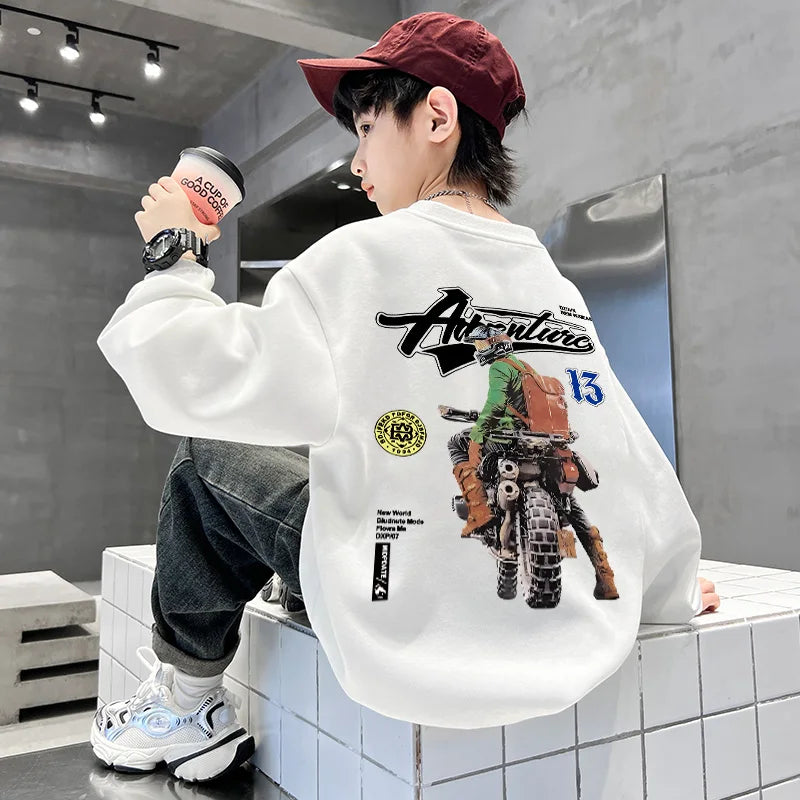 Kids Sweatshirt Boys 10 To 14