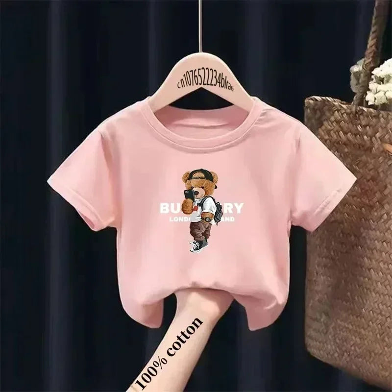 Kids Streetwear T-Shirt Bear