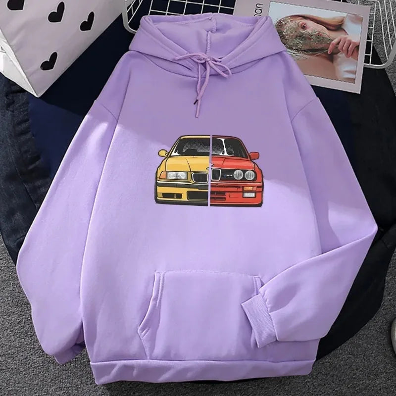 Car Graphic Men Hoodies