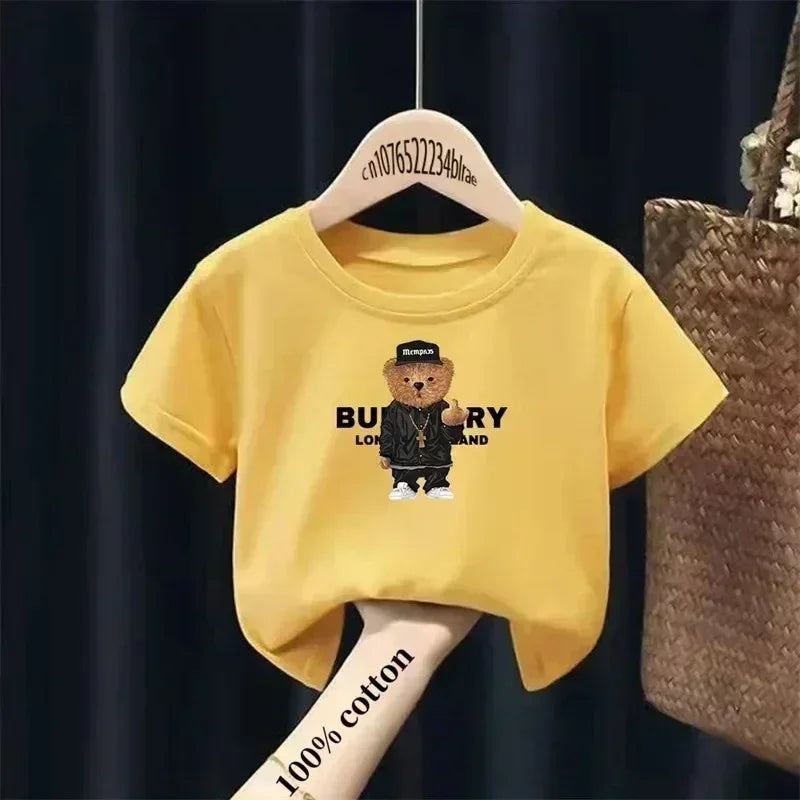 Kids Streetwear T-Shirt Bear