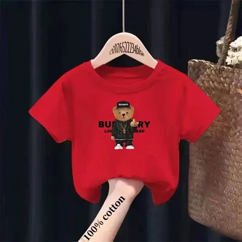 Kids Streetwear T-Shirt Bear