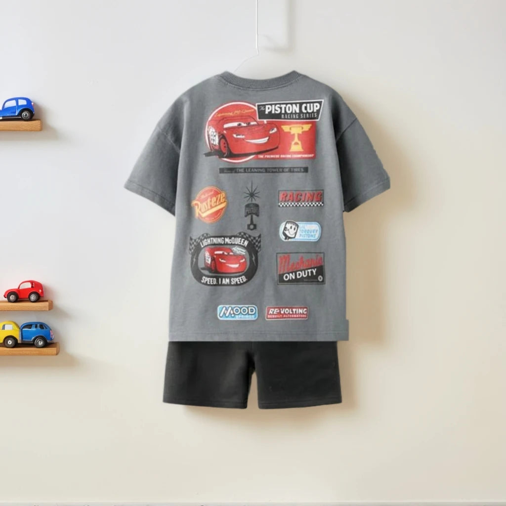 Kids Short Sleeve Shirt +Shorts