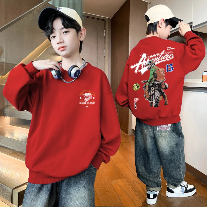 Kids Sweatshirt Boys 10 To 14