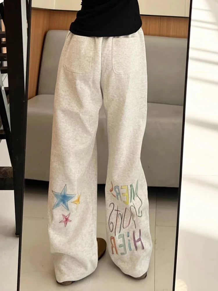 Women’s Stars Print Sweatpants