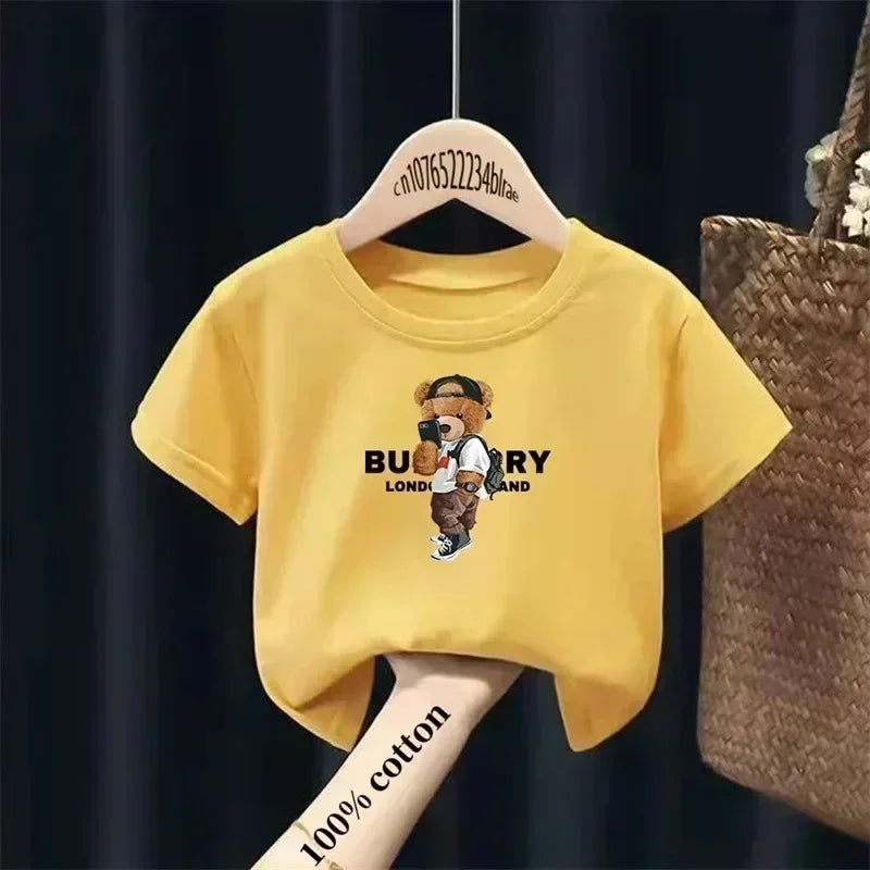 Kids Streetwear T-Shirt Bear