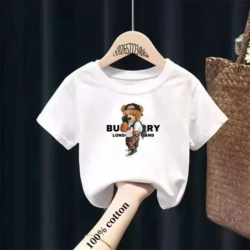 Kids Streetwear T-Shirt Bear
