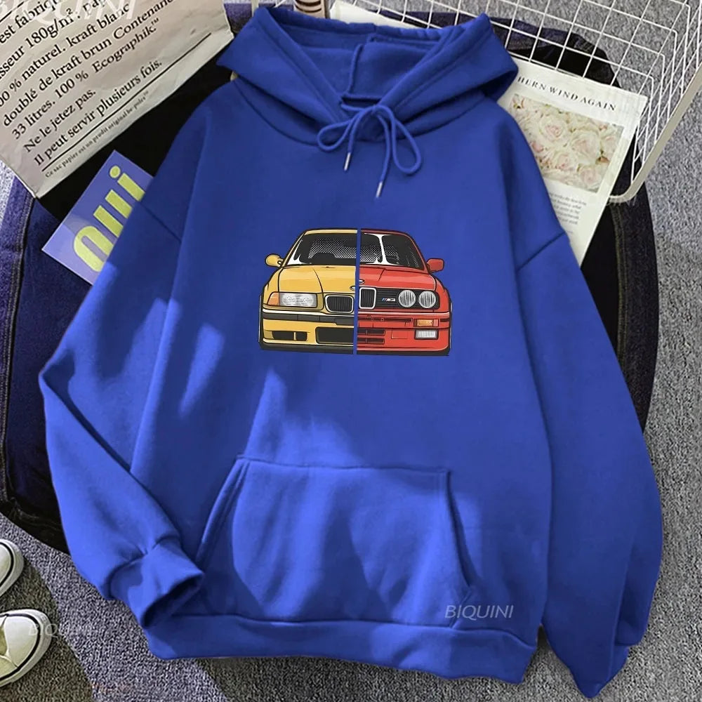 Car Graphic Men Hoodies