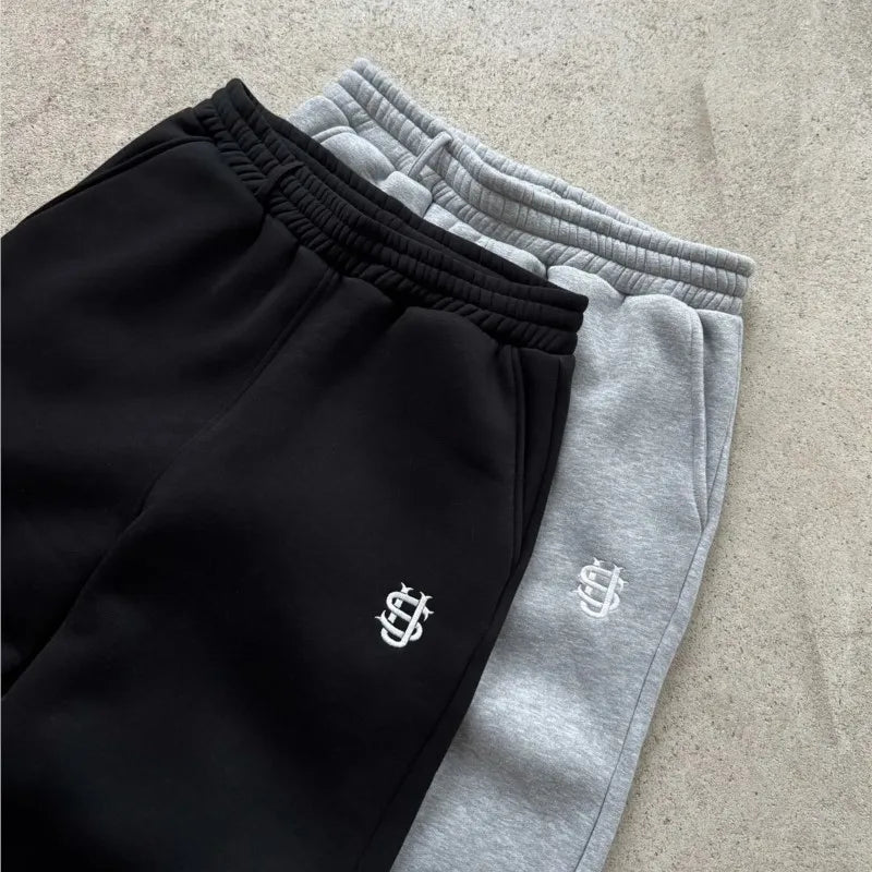 Unisex Straight Baggy Pants Tracksuit