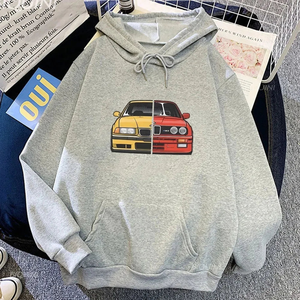 Car Graphic Men Hoodies