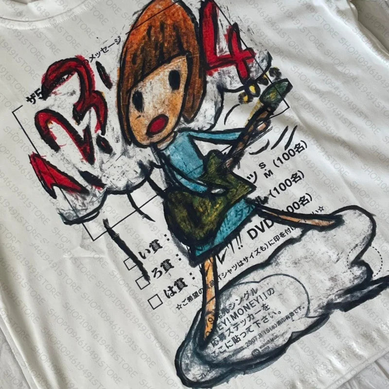 Women’s Cartoon Print Graphic t shirts