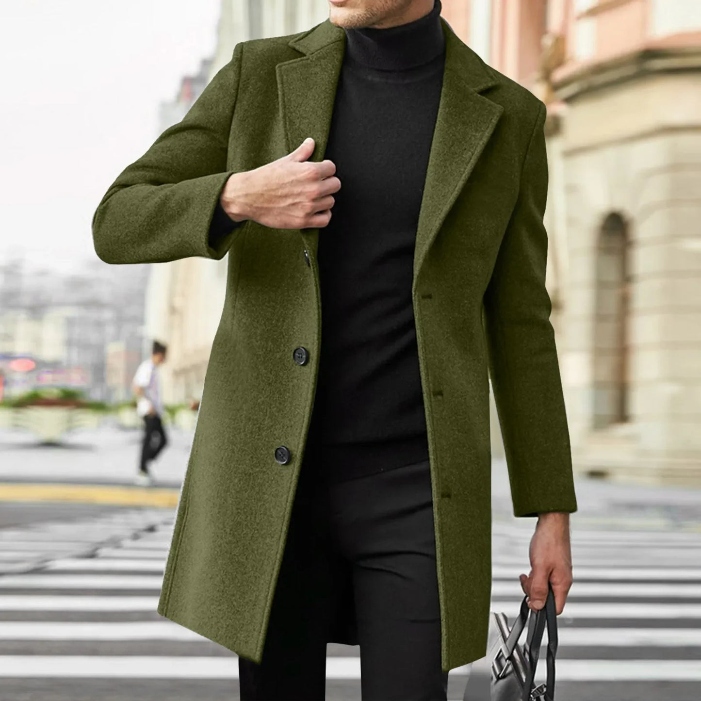 Mens Leisure Overcoat