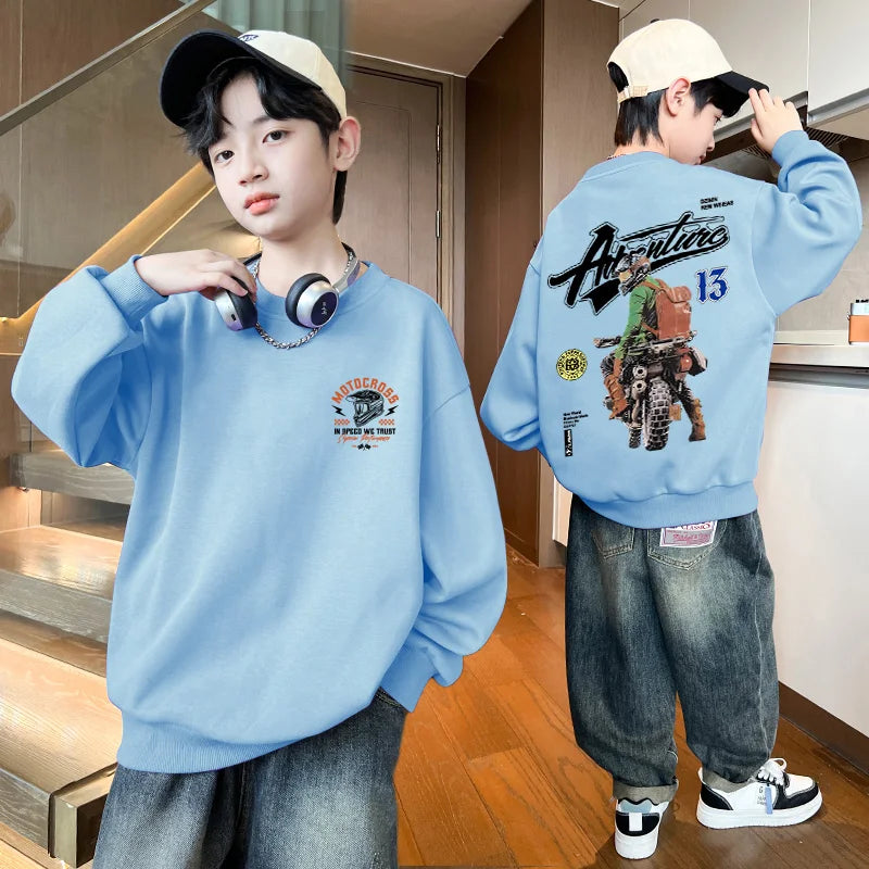 Kids Sweatshirt Boys 10 To 14