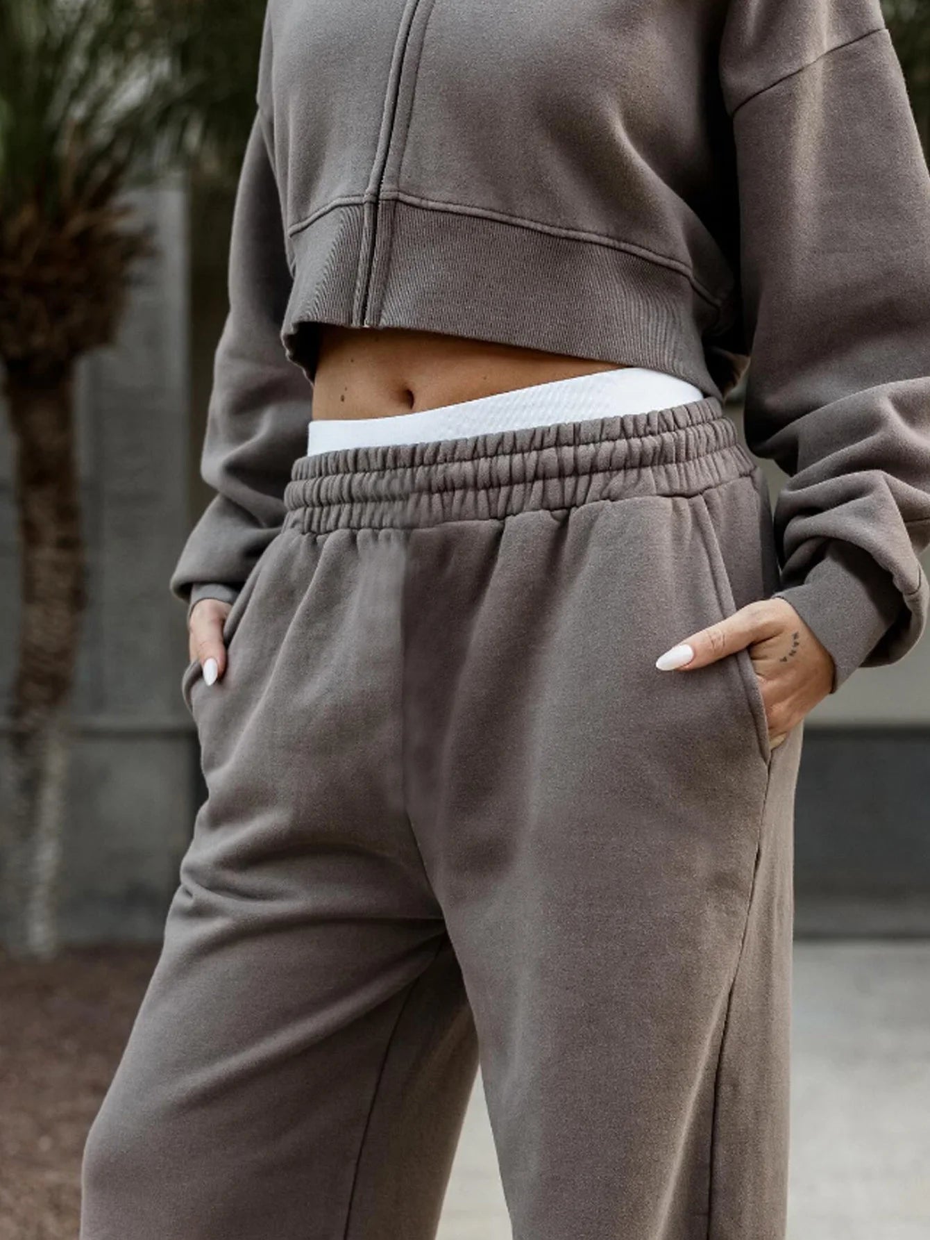 Women's Hooded Sweatshirt Set