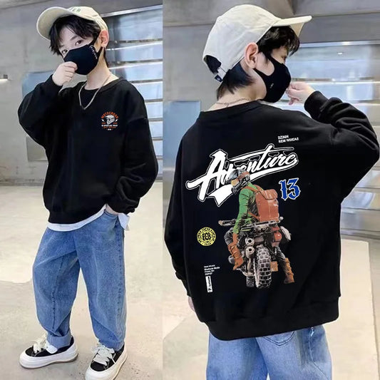 Kids Sweatshirt Boys 10 To 14