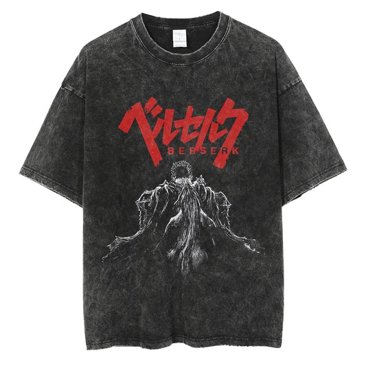 Men Anime Graphic T Shirt