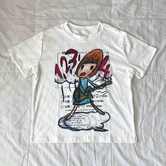 Women’s Cartoon Print Graphic t shirts